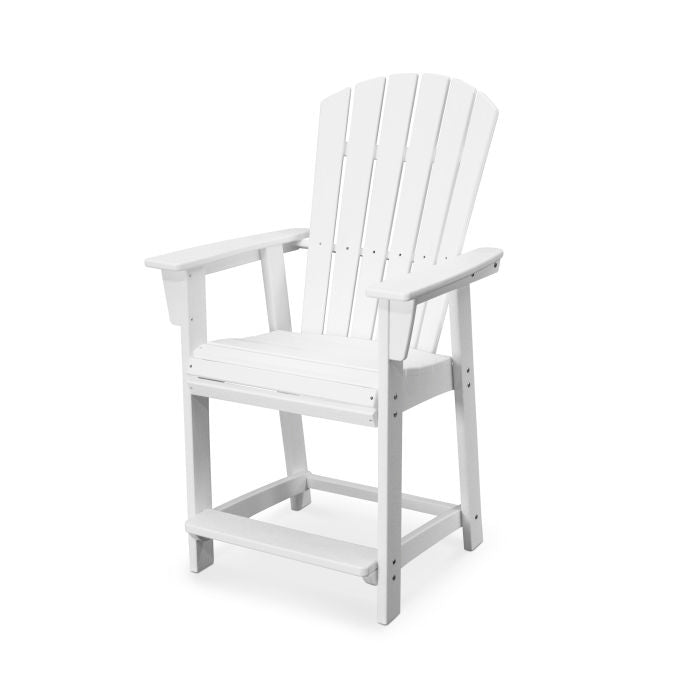 Nautical Curveback Adirondack Counter Chair