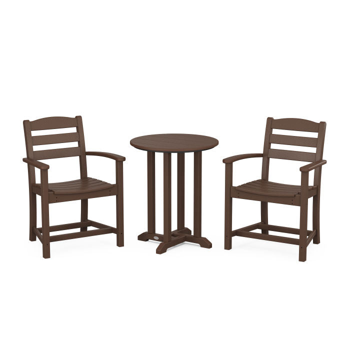 La Casa Café 3-Piece Round Dining Set