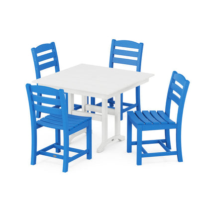 La Casa Café Side Chair 5-Piece Farmhouse Dining Set