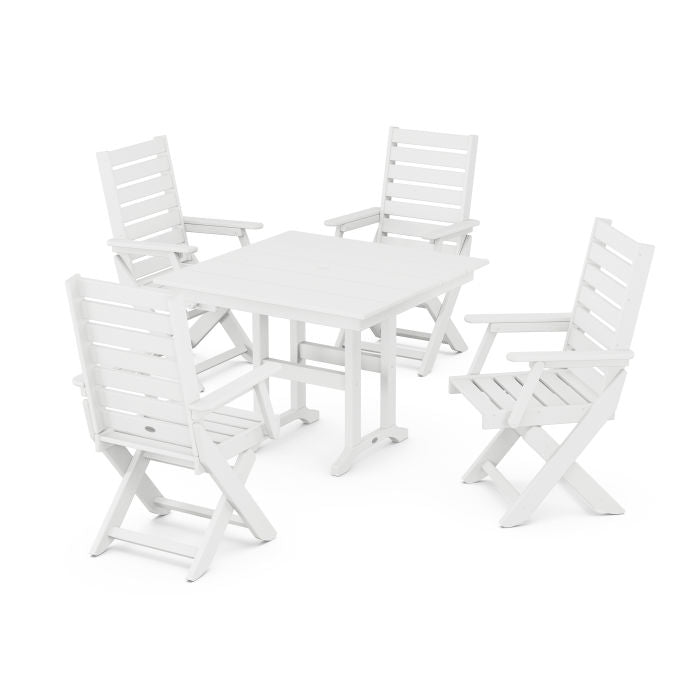 Captain 5-Piece Farmhouse Dining Set