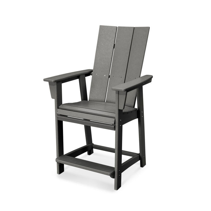 Modern Curveback Adirondack Counter Chair