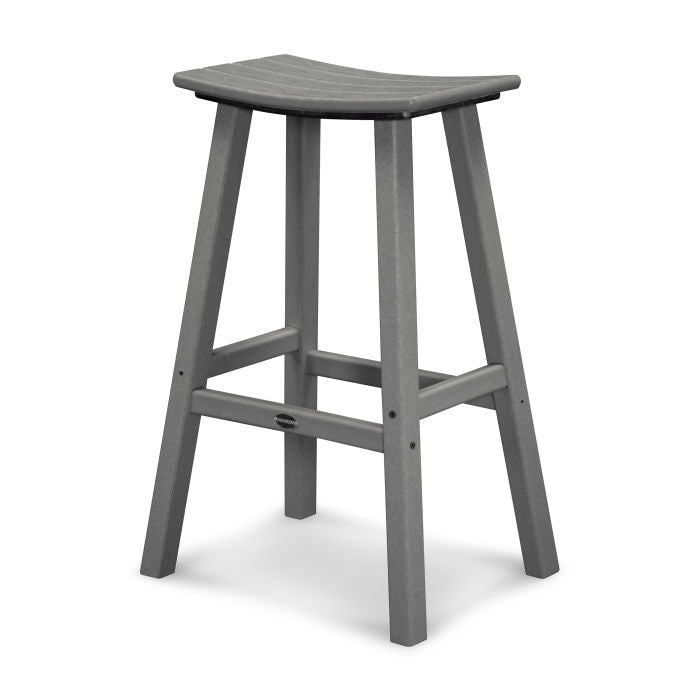 Traditional 30" Saddle Bar Stool