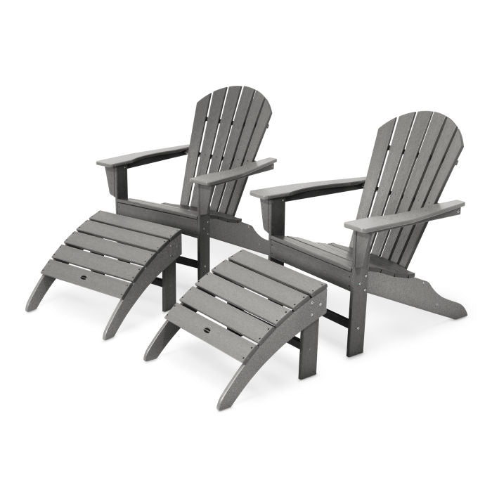 South Beach 4-Piece Adirondack Set