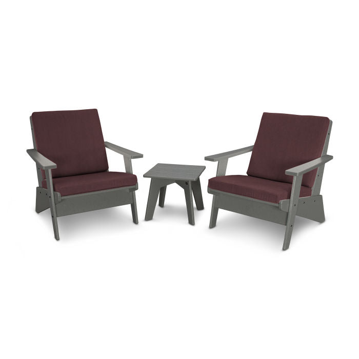 Riviera Modern Lounge 3-Piece Set