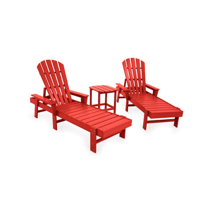 South Beach Chaise 3-Piece Set