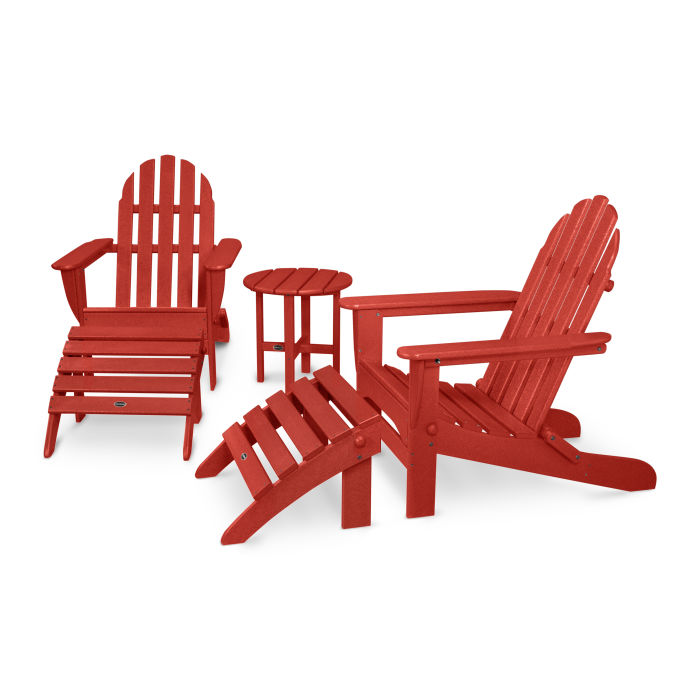 Classic Adirondack 5-Piece Casual Set