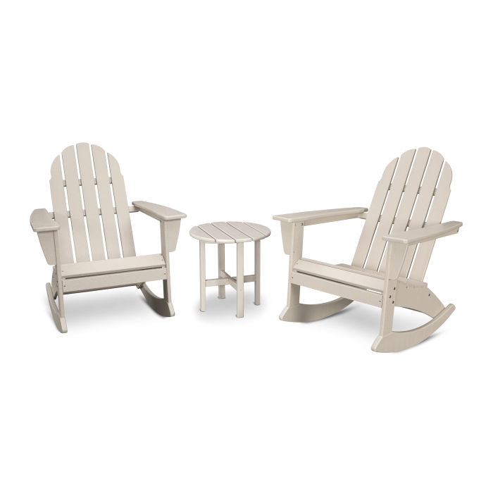 Vineyard 3-Piece Adirondack Rocking Chair Set