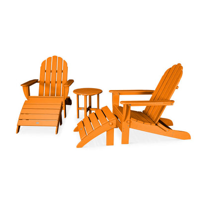 Classic Oversized Adirondack 5-Piece Casual Set