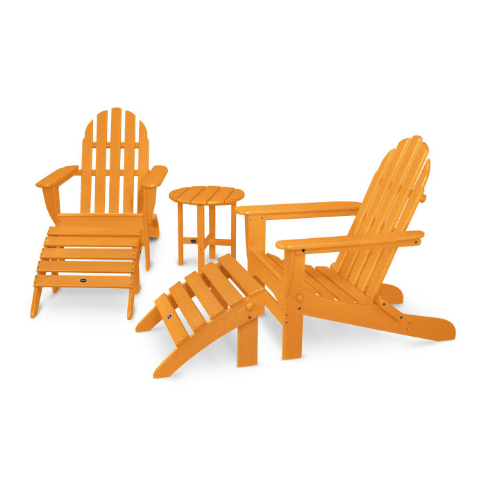 Classic Adirondack 5-Piece Casual Set