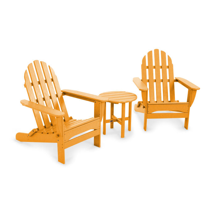 Classic Folding Adirondack 3-Piece Set