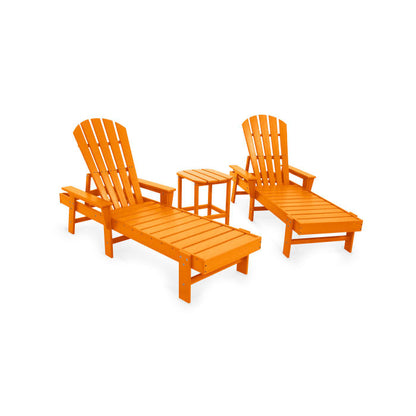 South Beach Chaise 3-Piece Set