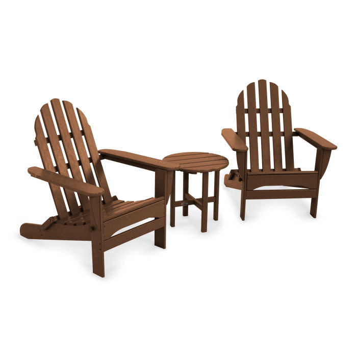 Classic Folding Adirondack 3-Piece Set