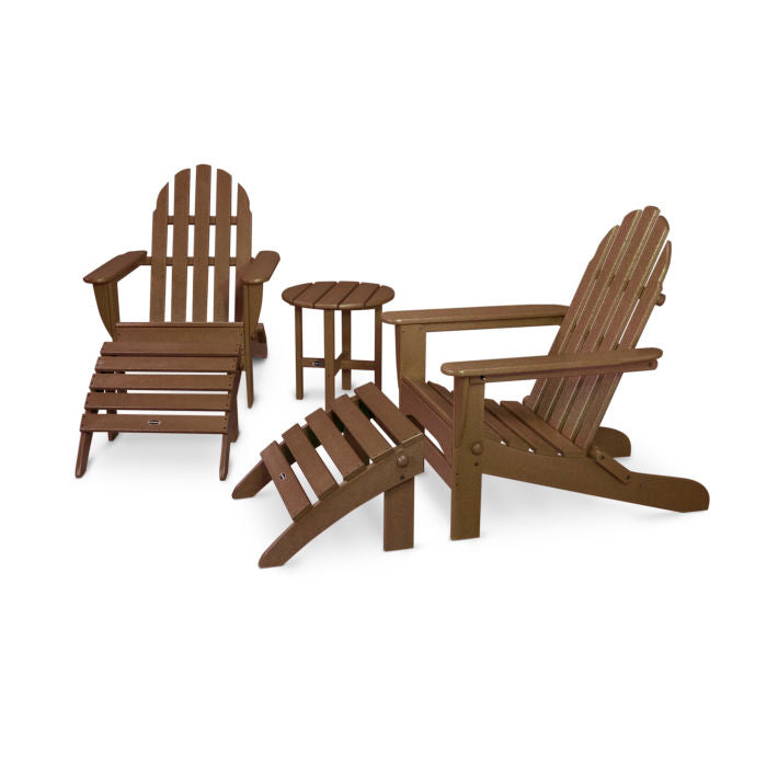 Classic Adirondack 5-Piece Casual Set