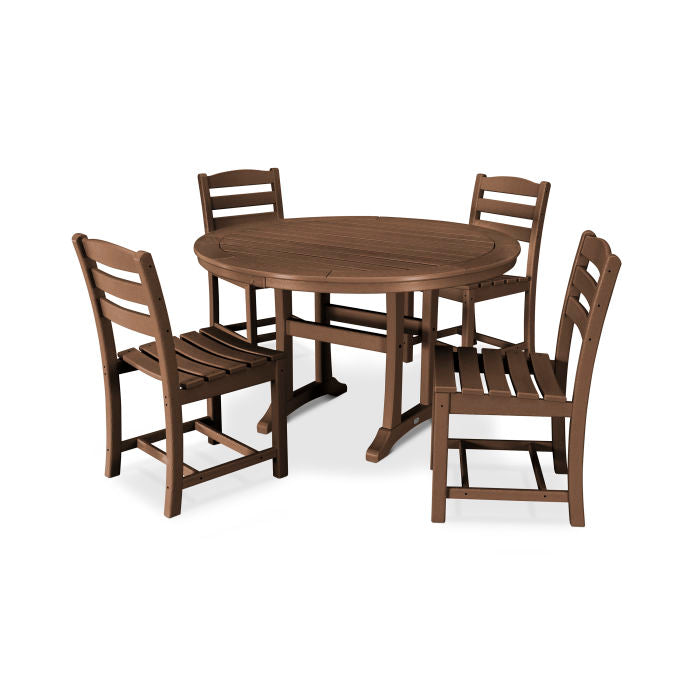 La Casa Café 5-Piece Side Chair Dining Set