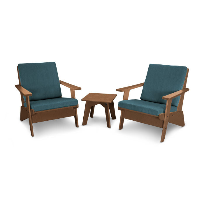 Riviera Modern Lounge 3-Piece Set