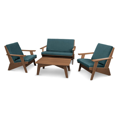 Riviera Modern Lounge 4-Piece Set