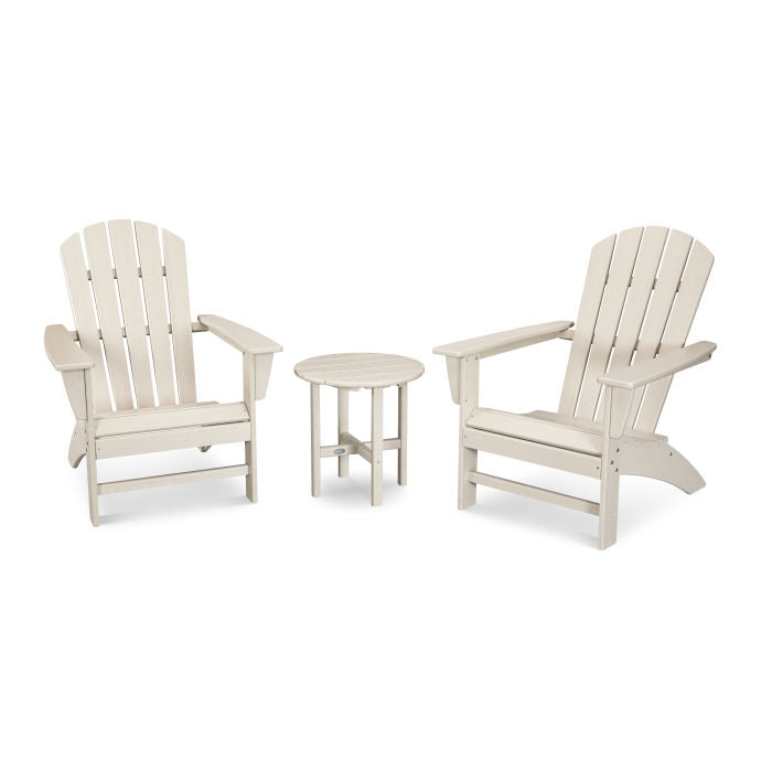 Nautical 3-Piece Adirondack Set