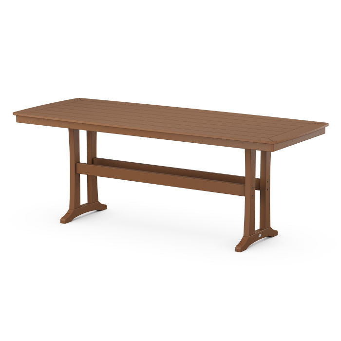 Nautical Trestle 39" x 97" Counter Table