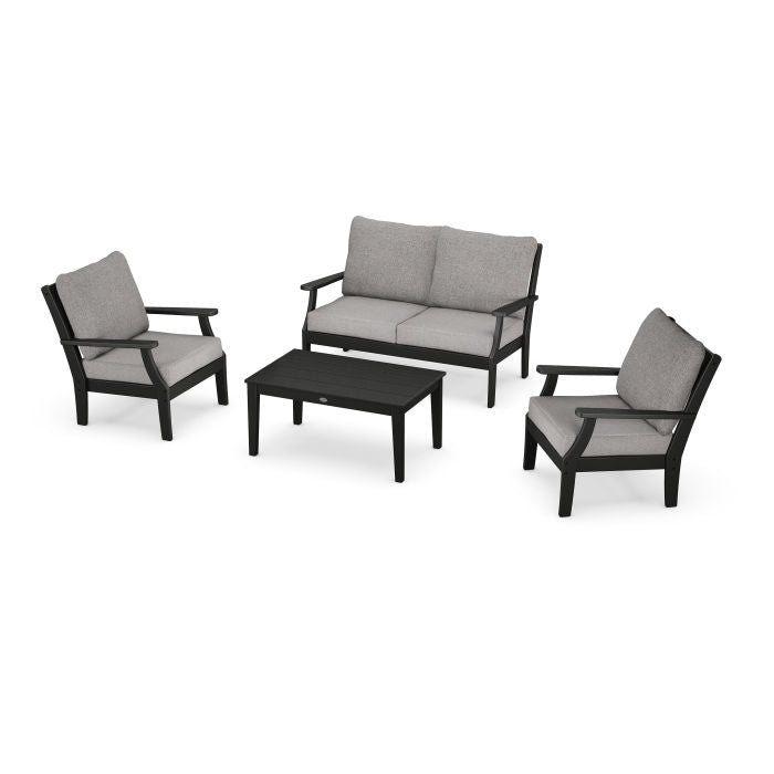 Braxton 4-Piece Deep Seating Chair Set