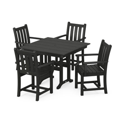 Traditional Garden 5-Piece Farmhouse Dining Set