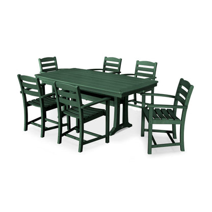 La Casa Café 7-Piece Arm Chair Dining Set