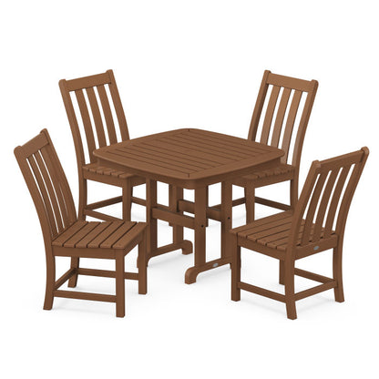 Vineyard 5-Piece Side Chair Dining Set