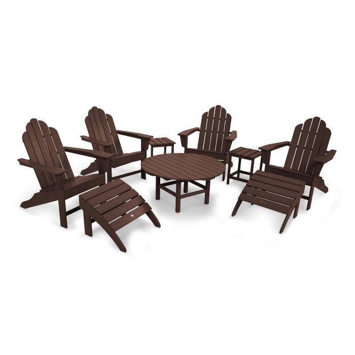 Long Island Adirondack 9-Piece Conversation Group