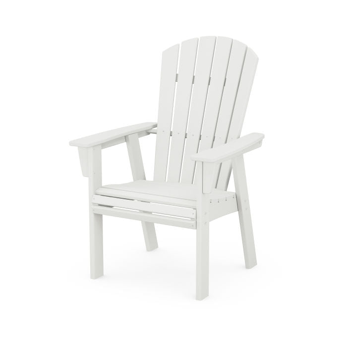 Nautical Curveback Adirondack Dining Chair in Vintage Finish