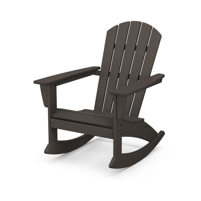 Nautical Adirondack Rocking Chair in Vintage Finish