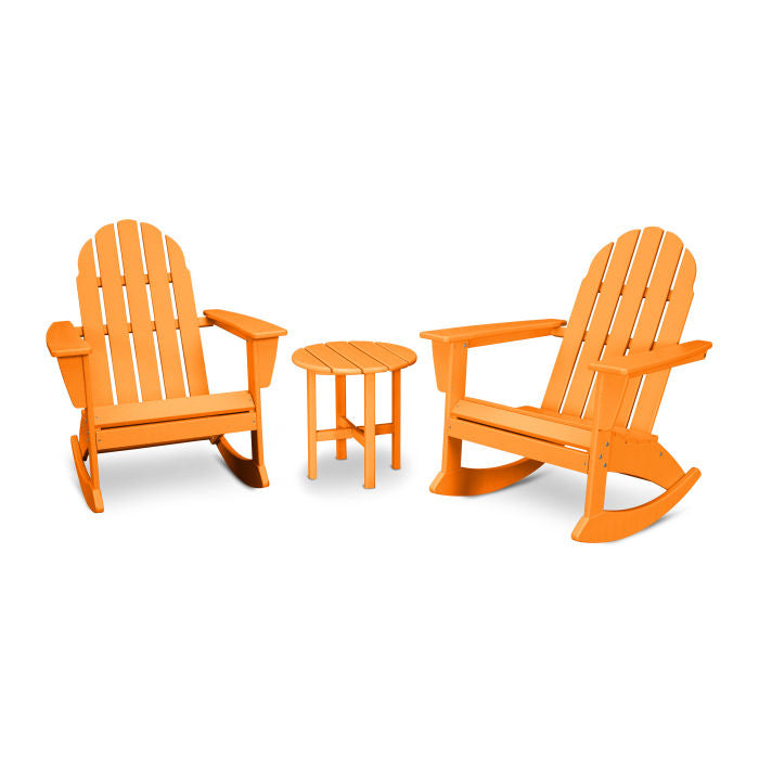 Vineyard 3-Piece Adirondack Rocking Chair Set