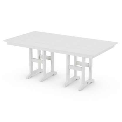 Farmhouse 37" x 72" Dining Table in Vintage Finish