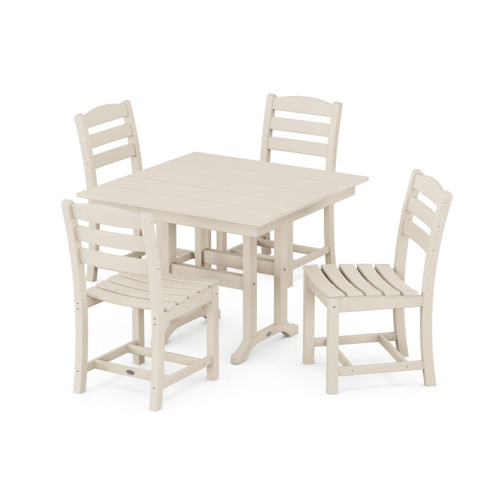 La Casa Café Side Chair 5-Piece Farmhouse Dining Set