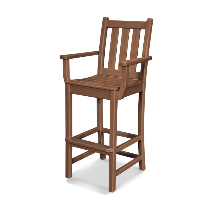 Traditional Garden Bar Arm Chair