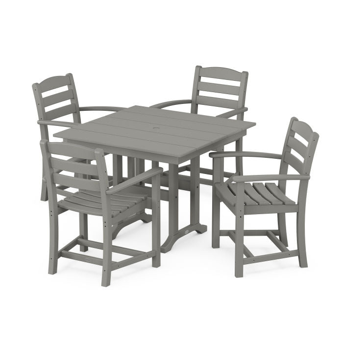 La Casa Café 5-Piece Farmhouse Dining Set