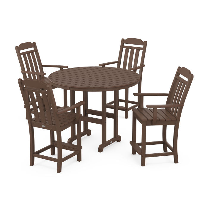 Country Living 5-Piece Round Farmhouse Counter Set