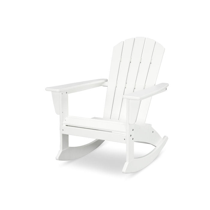 Nautical Adirondack Rocking Chair