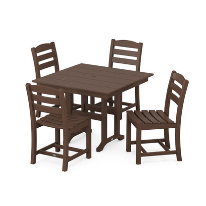 La Casa Café Side Chair 5-Piece Farmhouse Dining Set