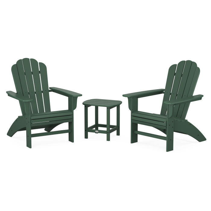 Country Living Curveback Adirondack Chair 3-Piece Set