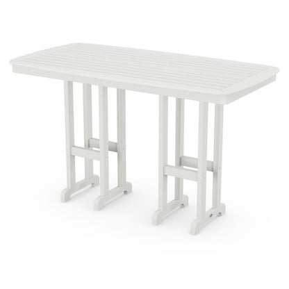 Nautical 37" x 72" Bar Table in Vintage Finish