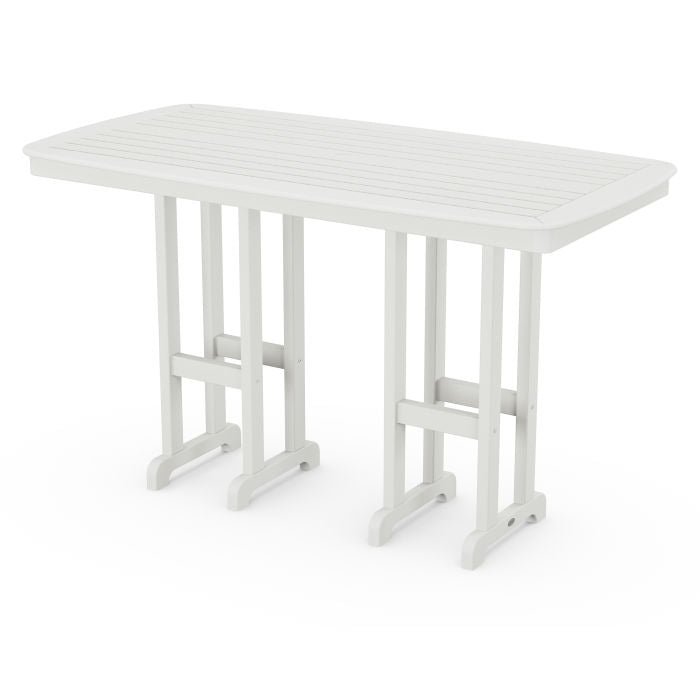 Nautical 37" x 72" Bar Table in Vintage Finish