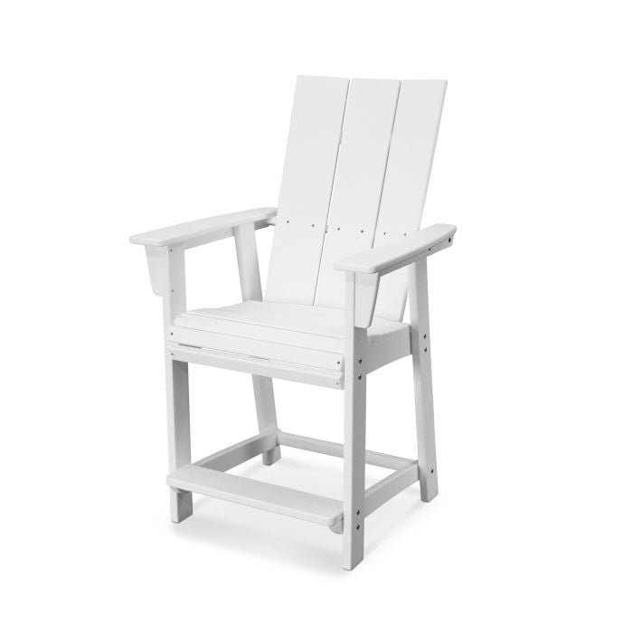 Modern Curveback Adirondack Counter Chair