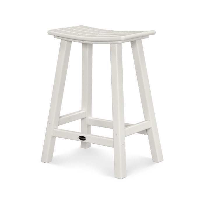 Traditional 24" Saddle Bar Stool