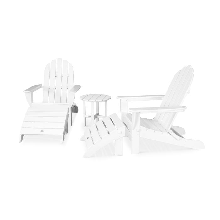 Classic Oversized Adirondack 5-Piece Casual Set