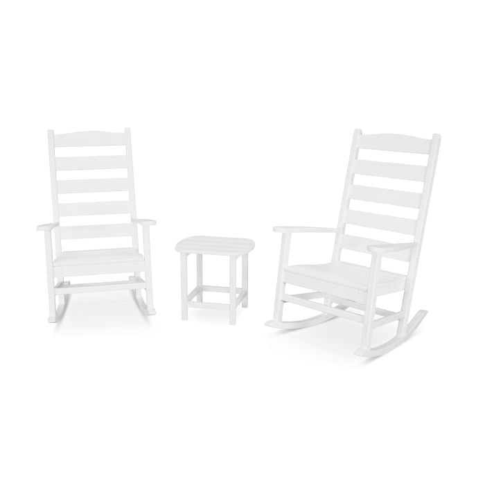 Shaker 3-Piece Porch Rocking Chair Set