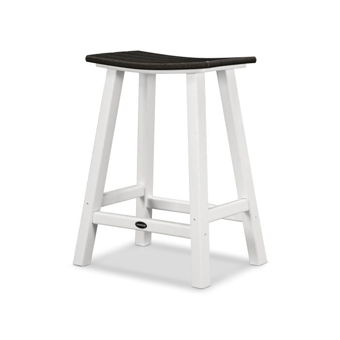 Contempo 24" Saddle Bar Stool