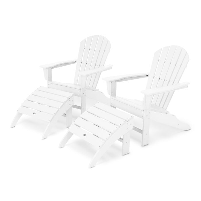 South Beach 4-Piece Adirondack Set