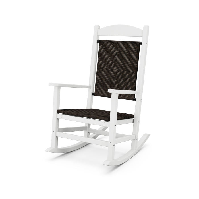 Presidential Woven Rocking Chair