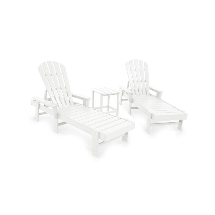 South Beach Chaise 3-Piece Set