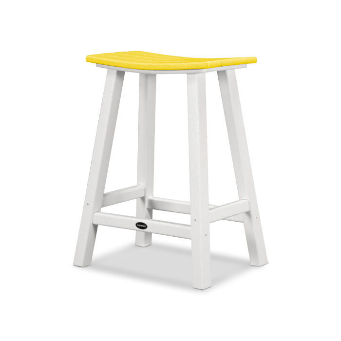 Contempo 24" Saddle Bar Stool