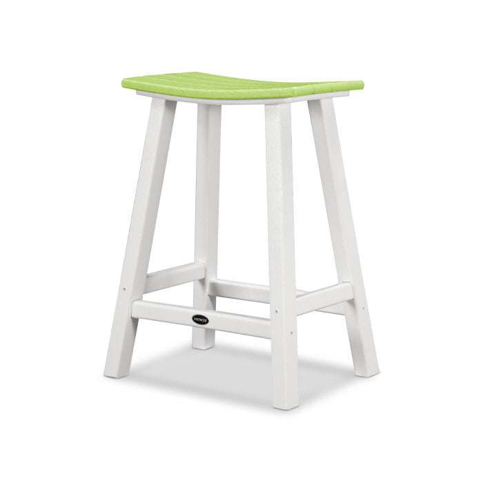 Contempo 24" Saddle Bar Stool